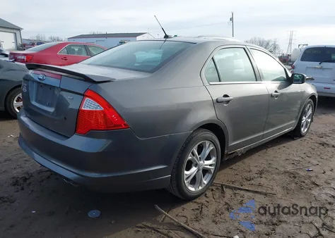 2012 Ford Fusion Se from USA, damaged, VIN 3FAHP0HA9CR129408